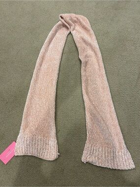Isaac Mizrahi Blush Pink Chenille Scarf